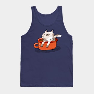 Cat Cup Tank Top